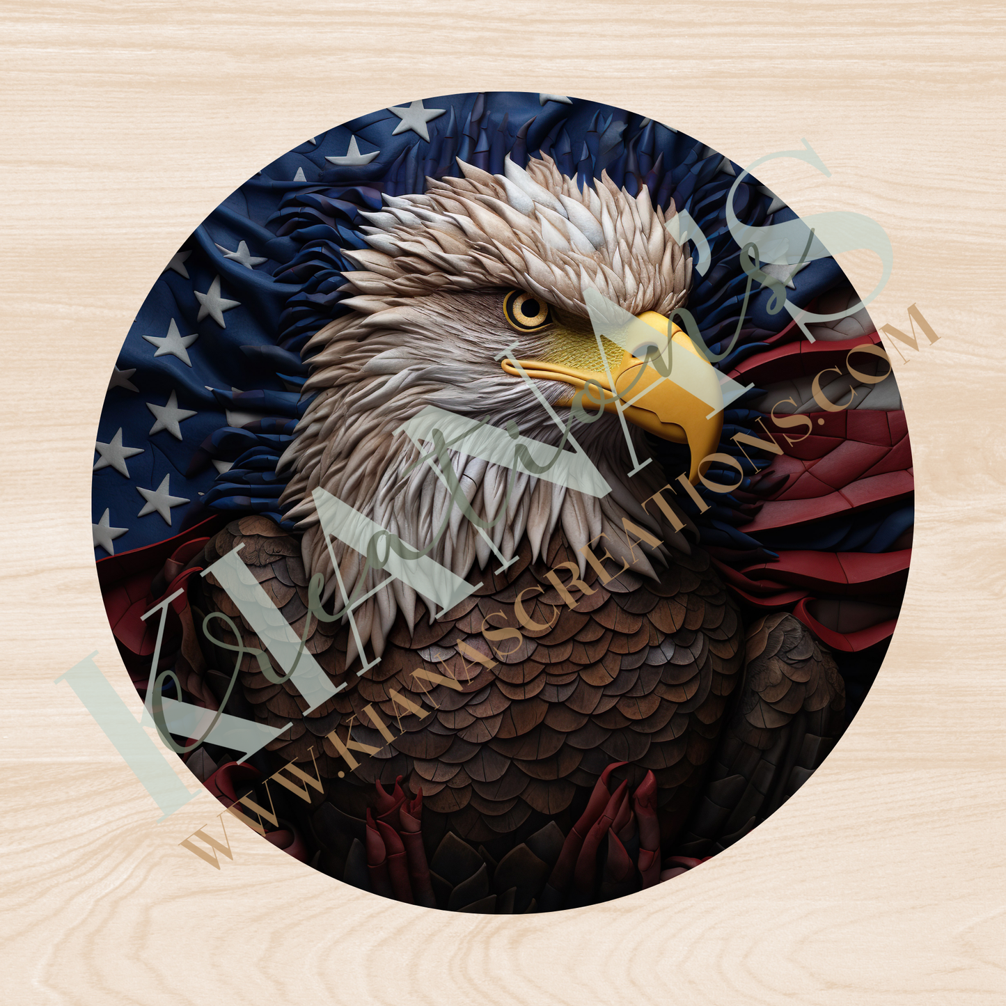 American Eagle Bead Cap