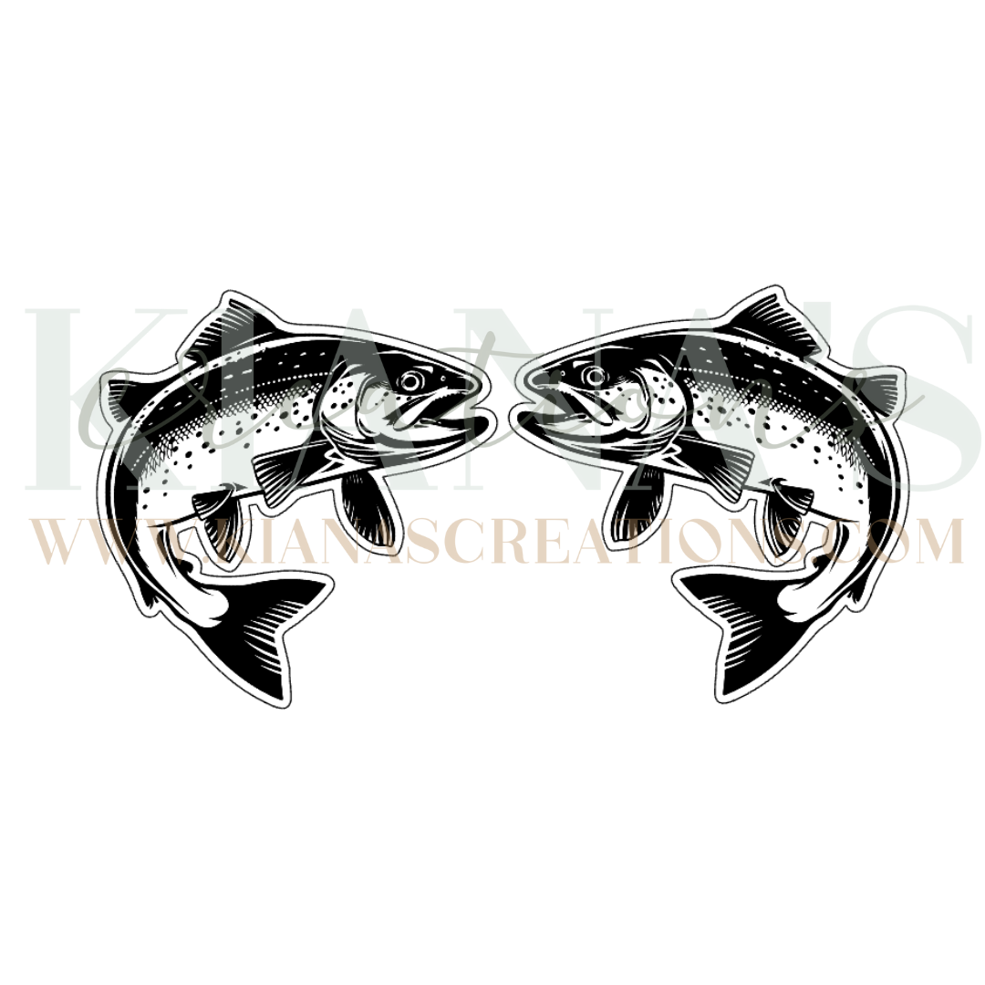 Salmon Wood Cabochon