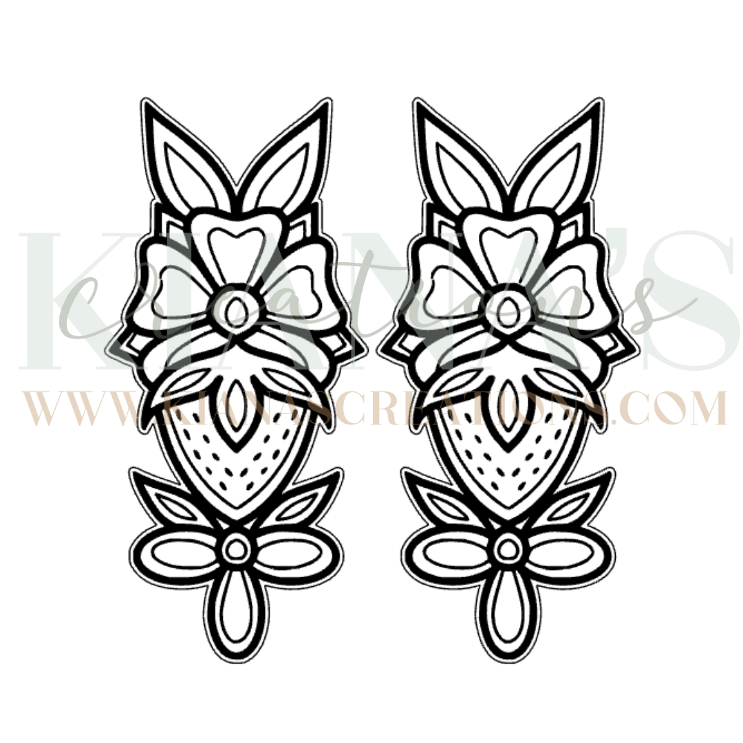 Strawberry Wood Cabochon