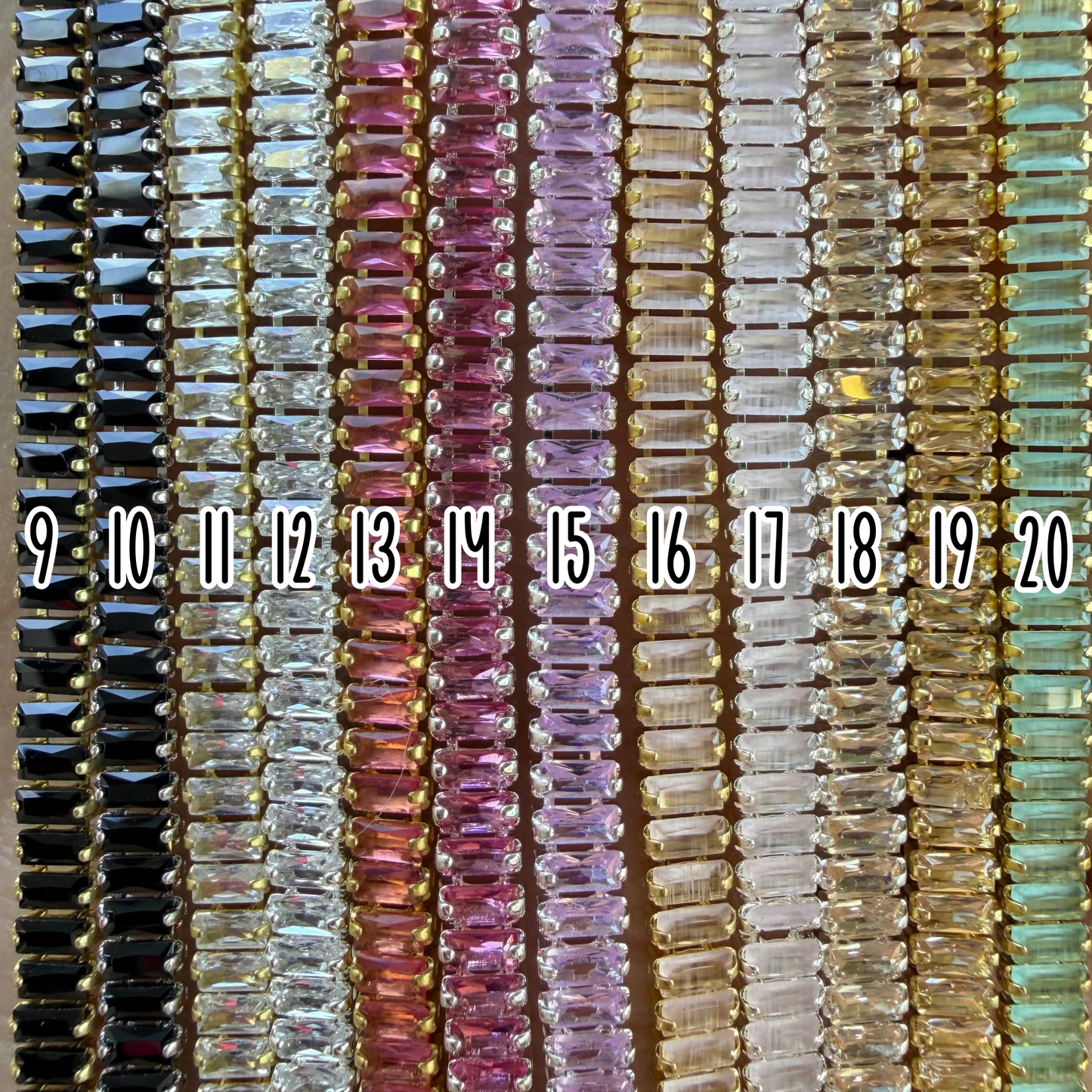 Baguette and Diamond Banding