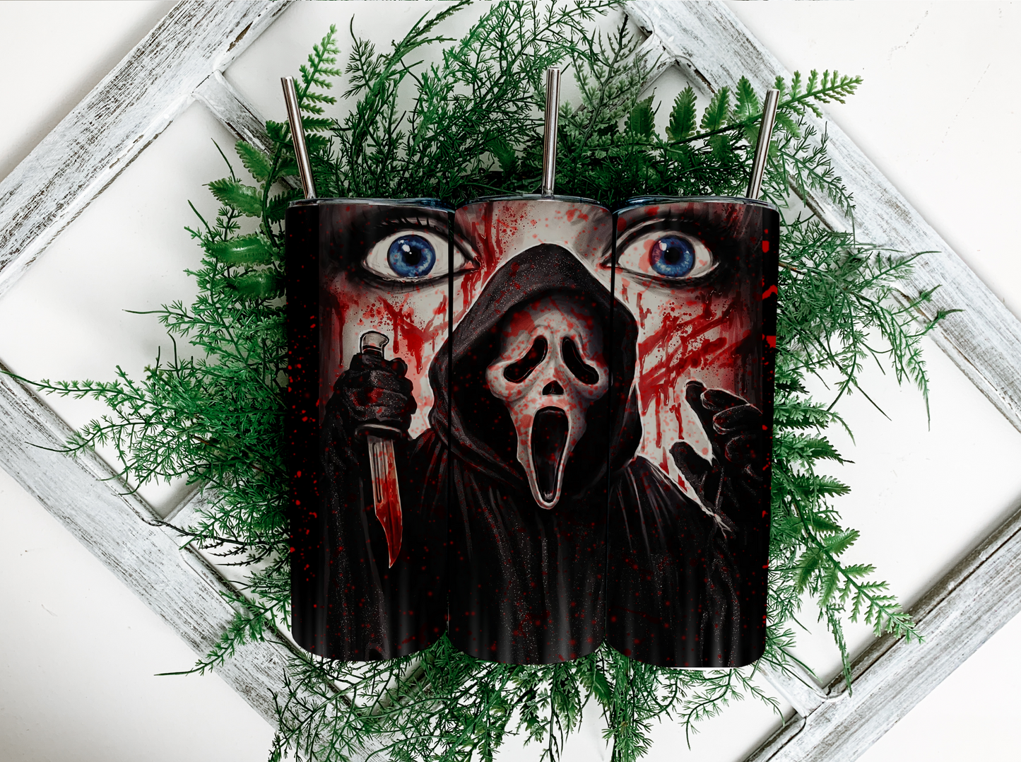 Horror Halloween Tumbler