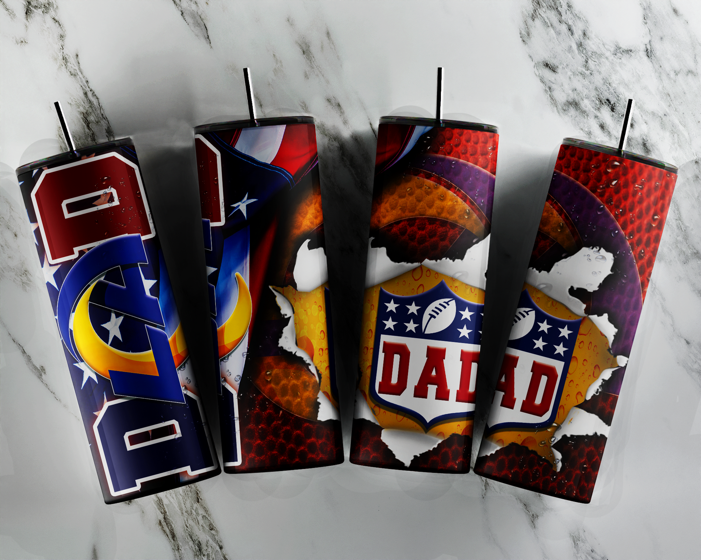 Football Dad 20oz Tumbler