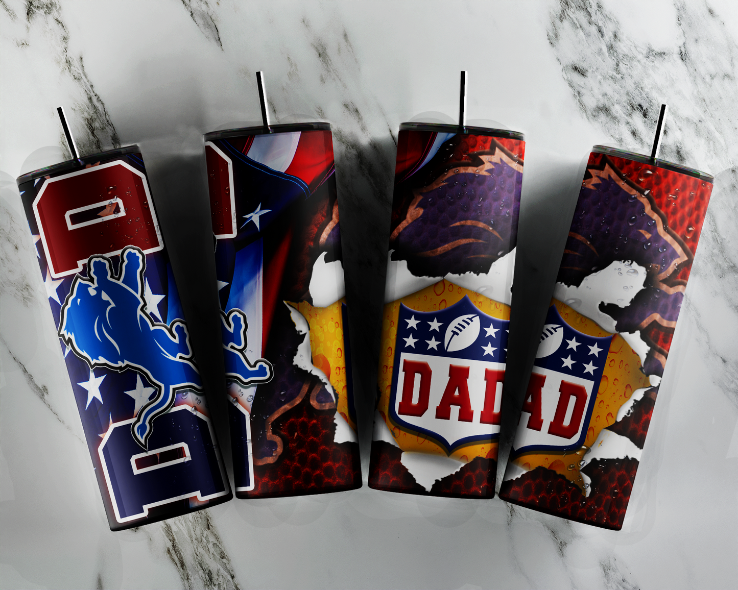 Football Dad 20oz Tumbler