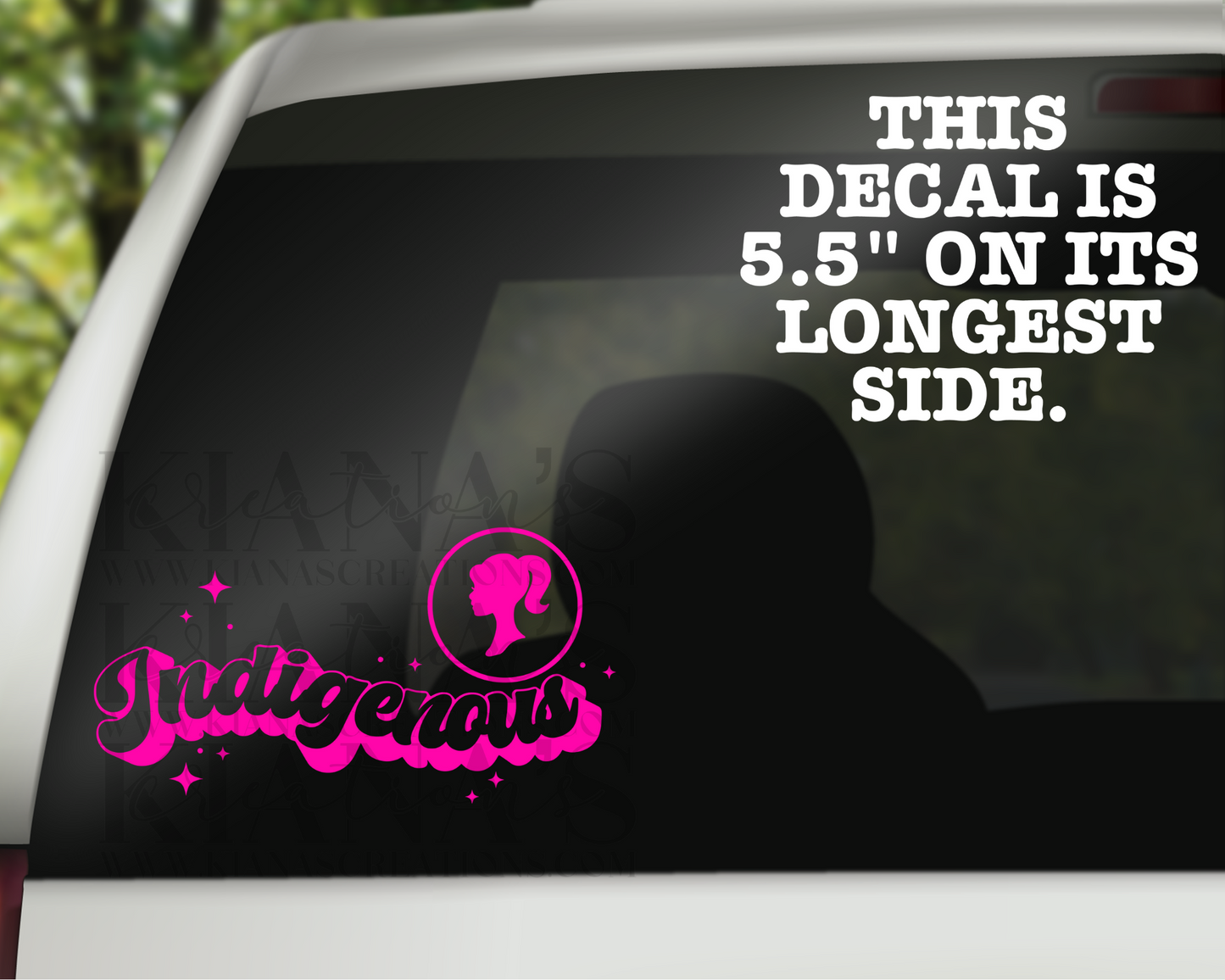 Indigenous Decal