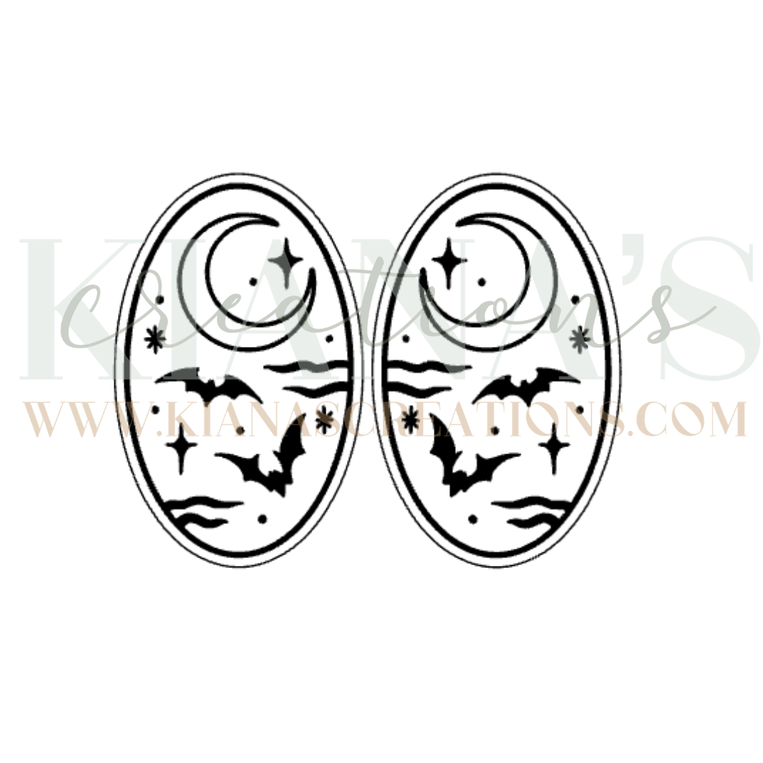 Halloween Acrylic Cabochon- Choose your color!