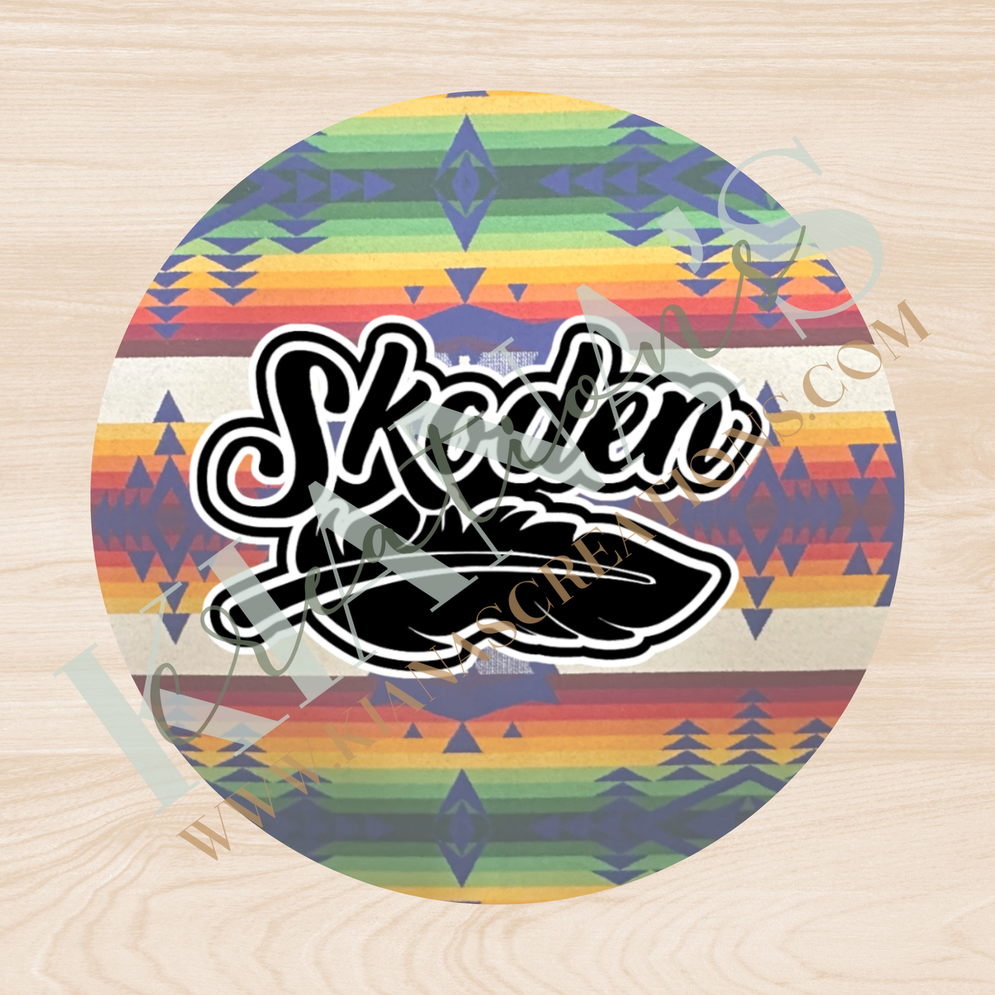 Skoden Aztec Bead Cap