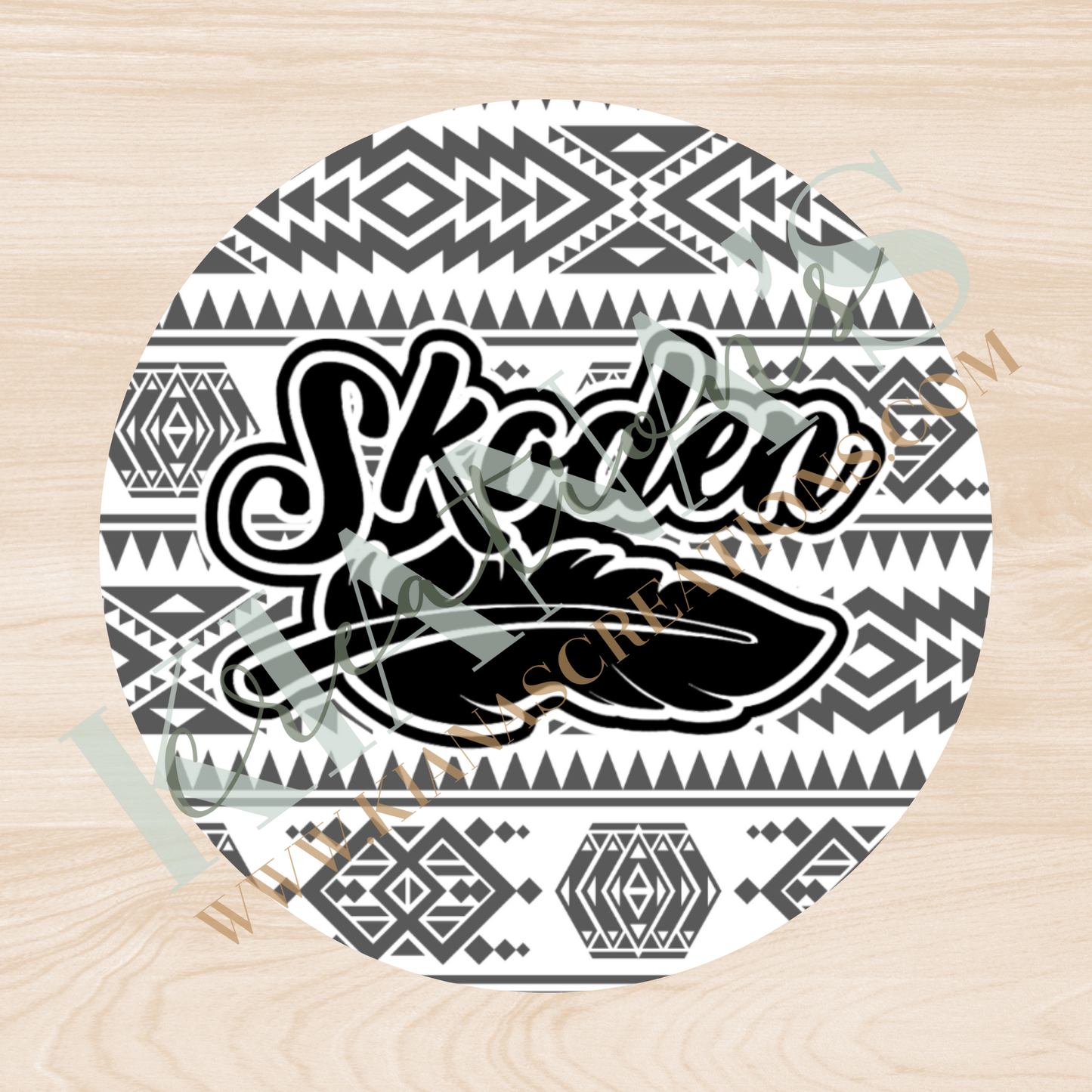 Skoden Aztec Bead Cap