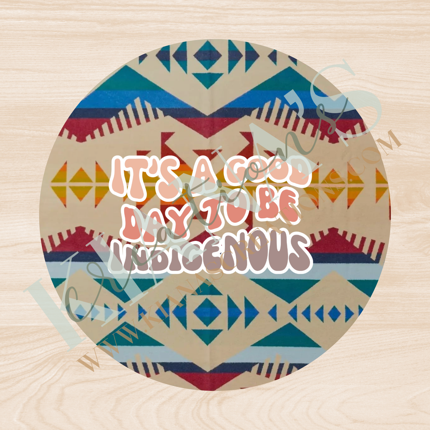 It's a good day to be Indigenous Bead Cabochon