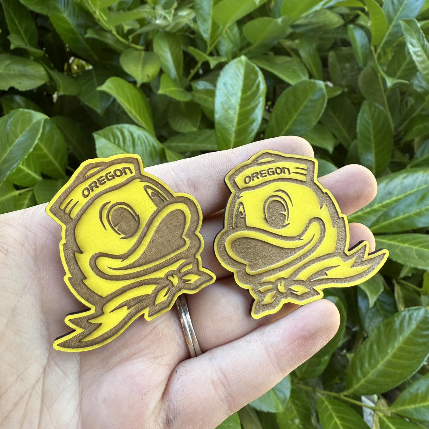 Football Wood Cabochon