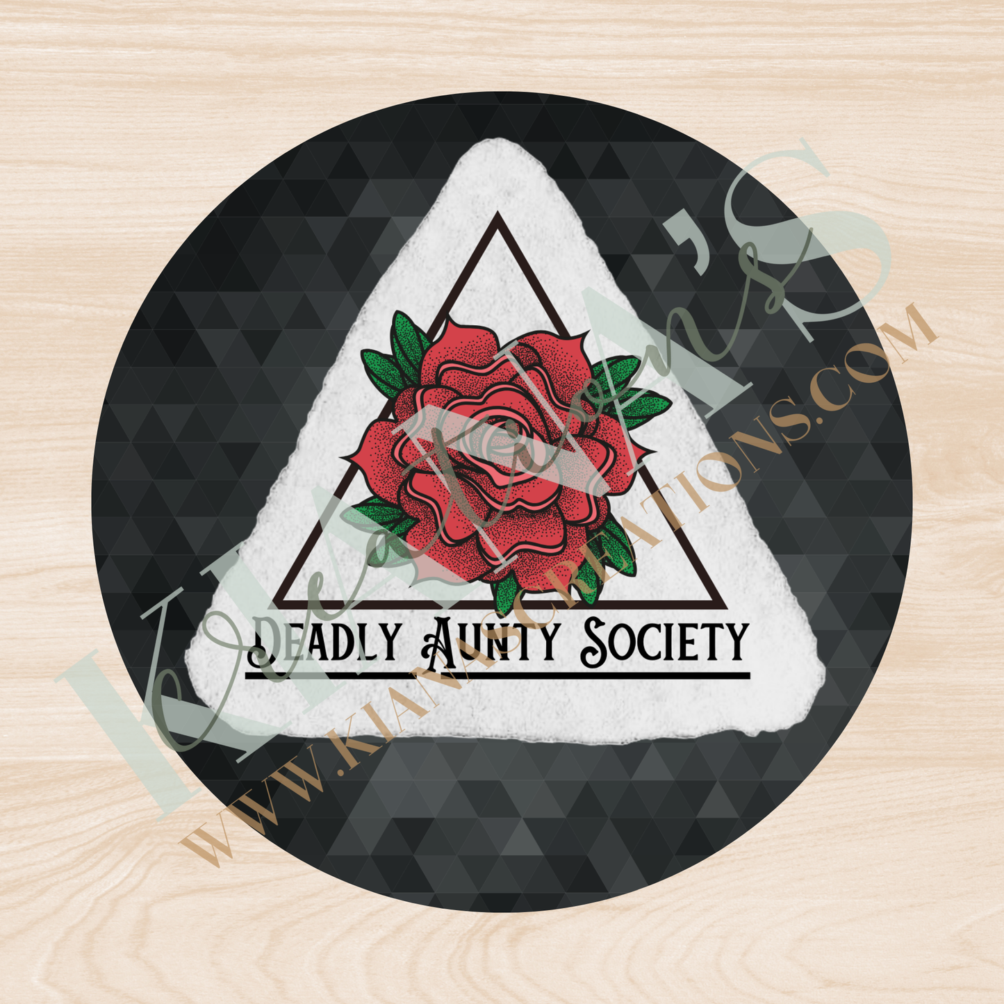 Dead Aunty Society Bead Cabochon