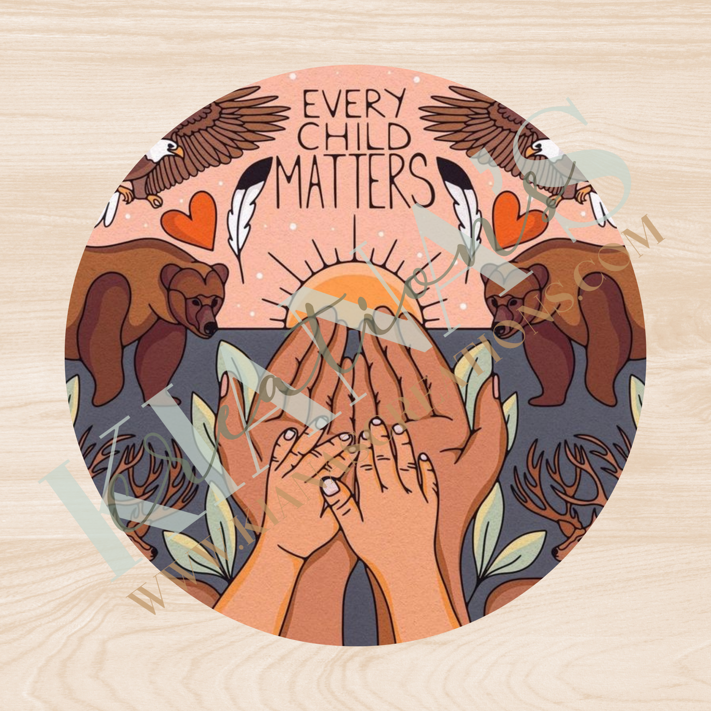 Every Child Matters Bead Cabochon