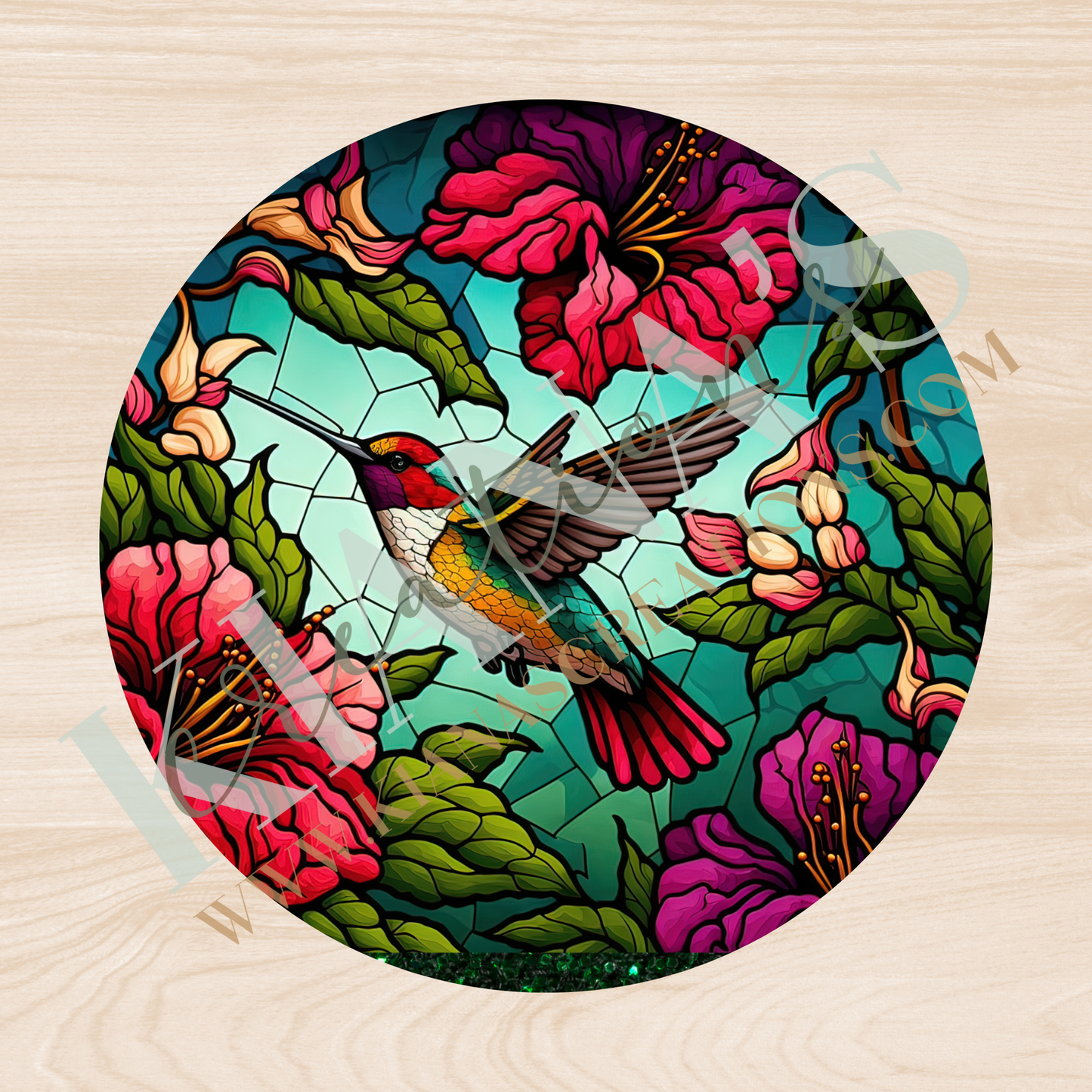 Hummingbird Bead Cap