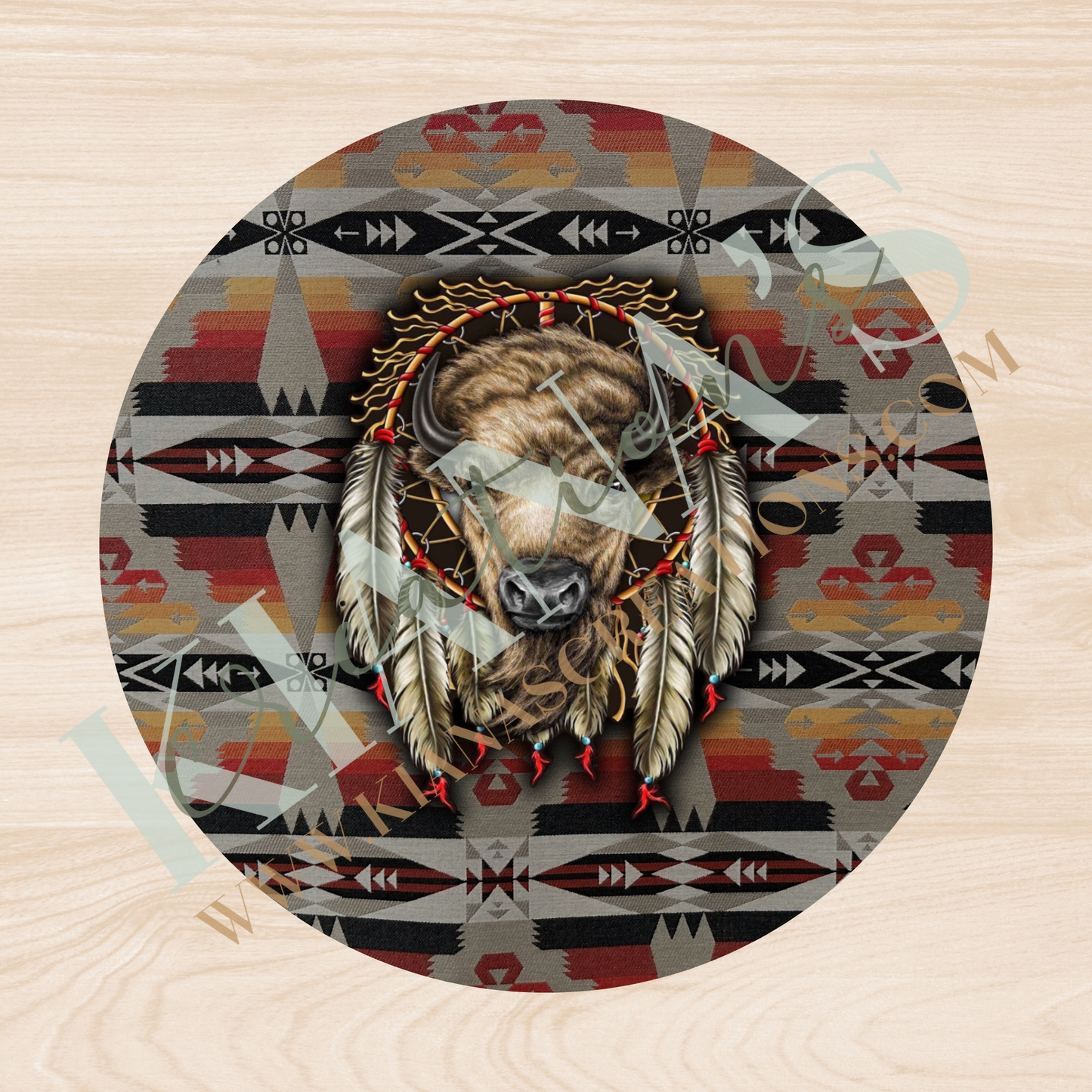 Buffalo Bead Cap