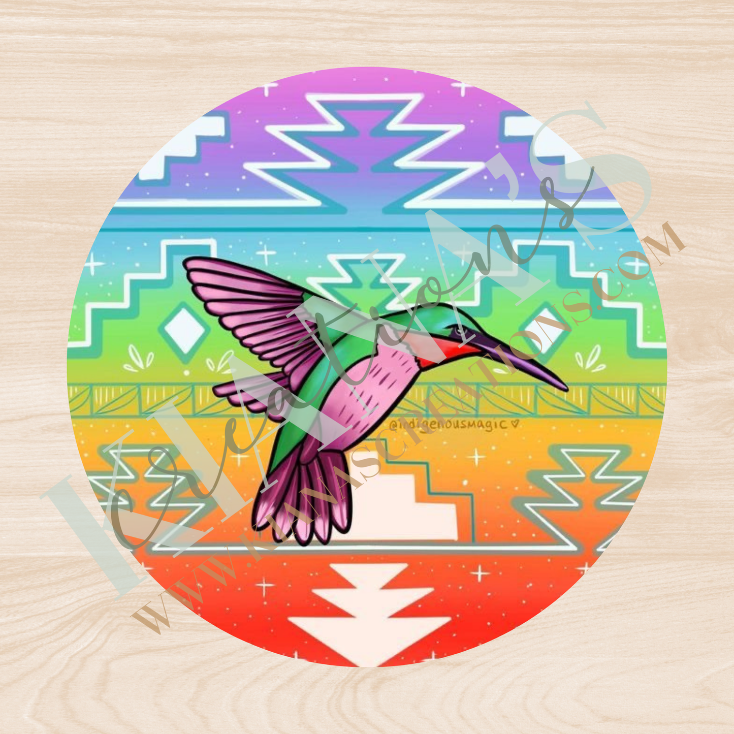 Hummingbird Bead Cap