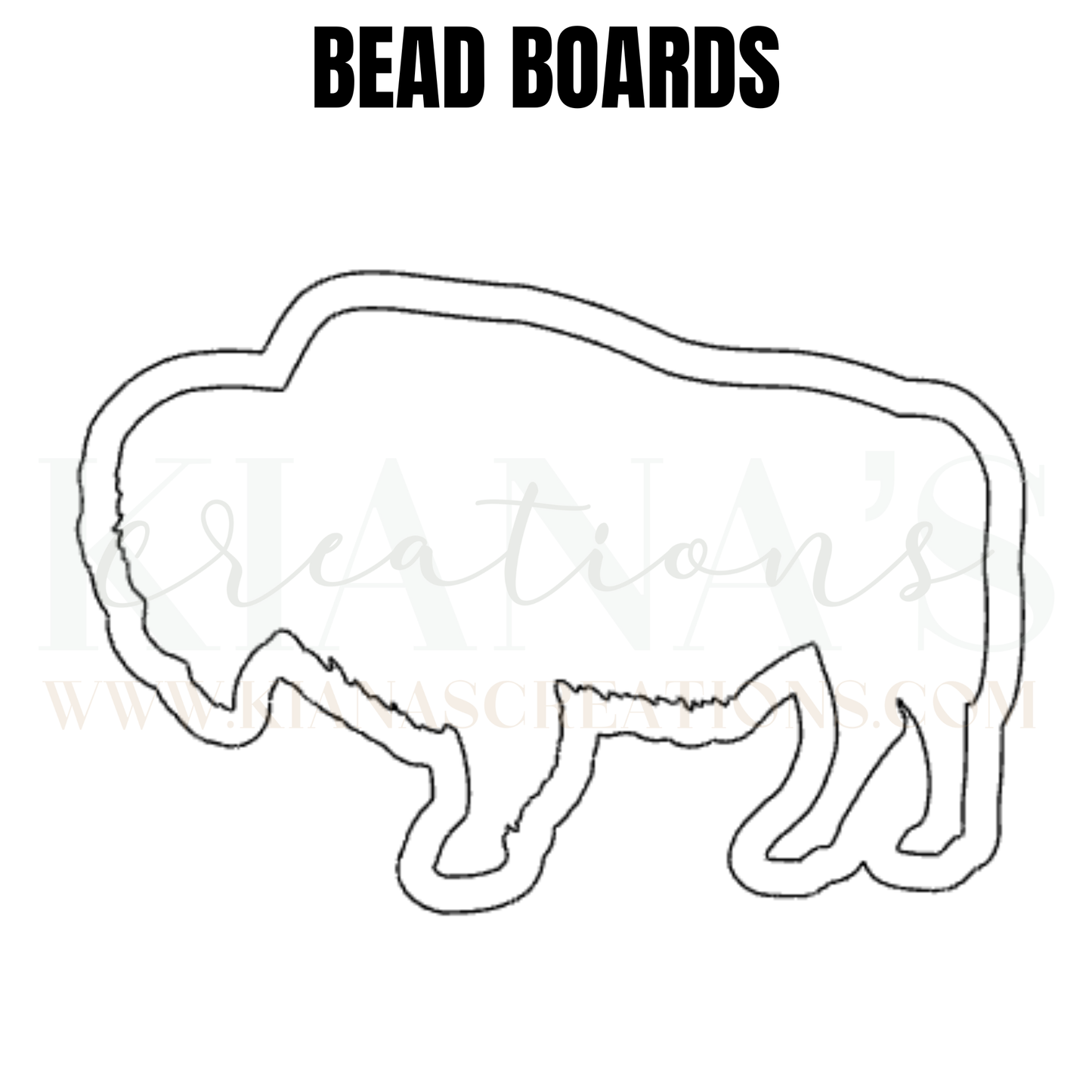 Buffalo Bead Board