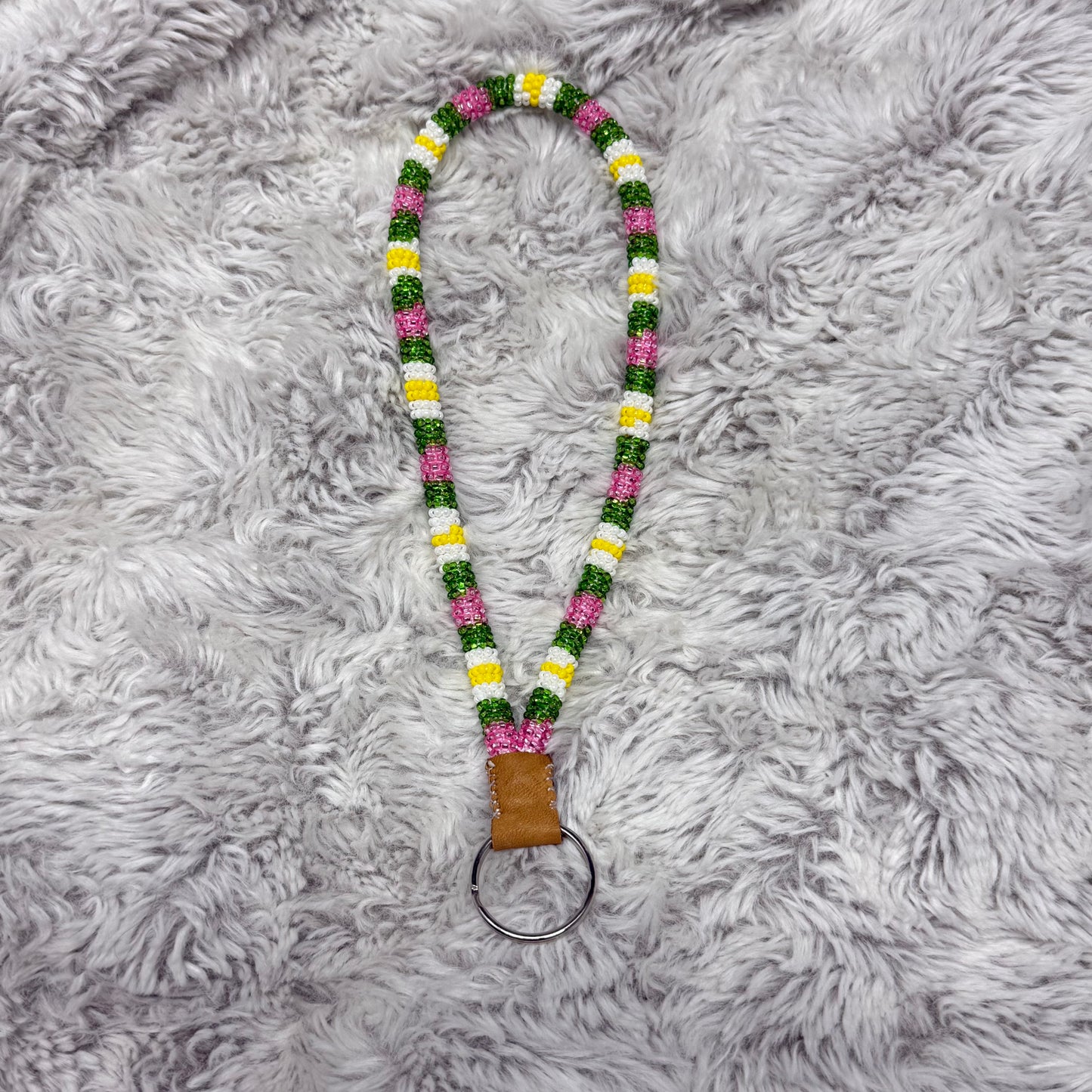 Beaded Wrist keychain