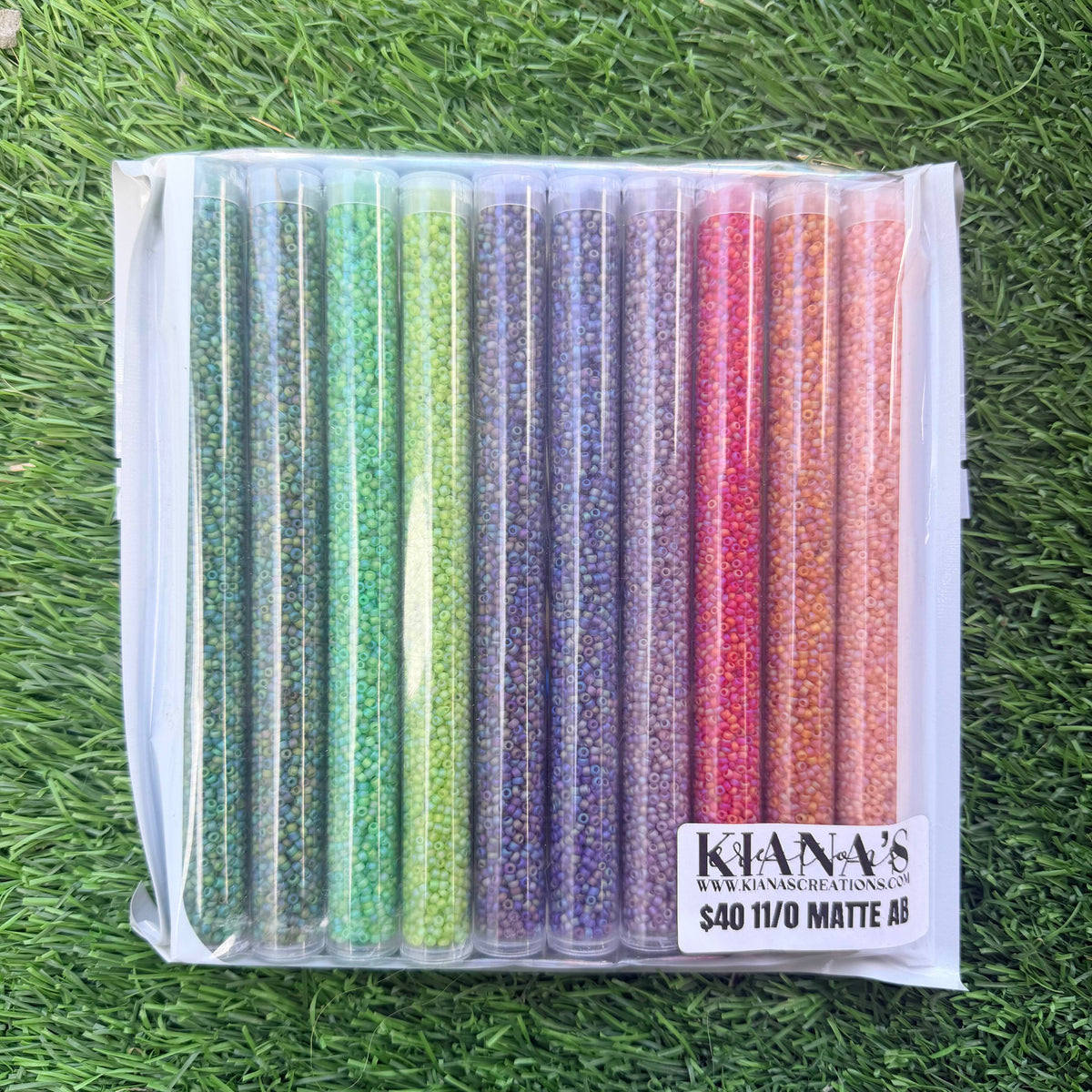 11/0 Matte AB Bead Set