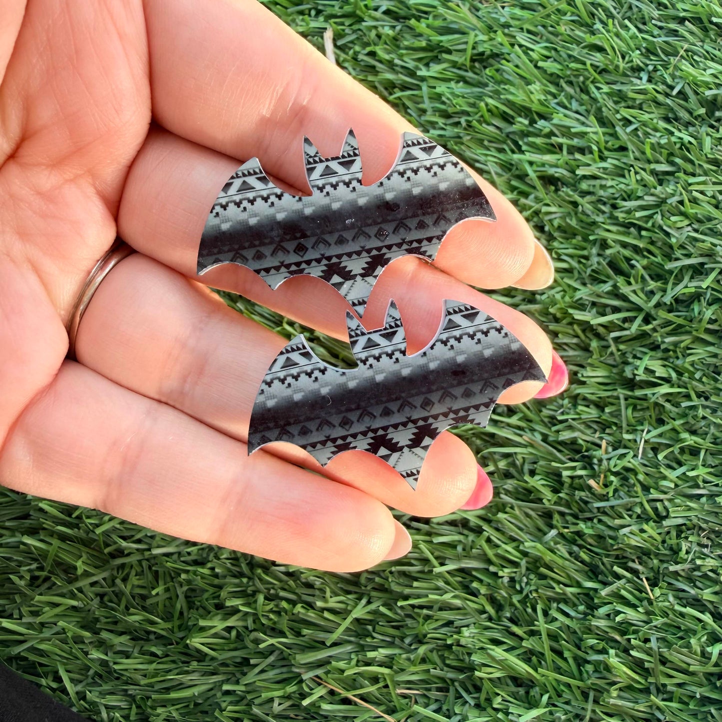 Bat Customized Acrylic Cabochon