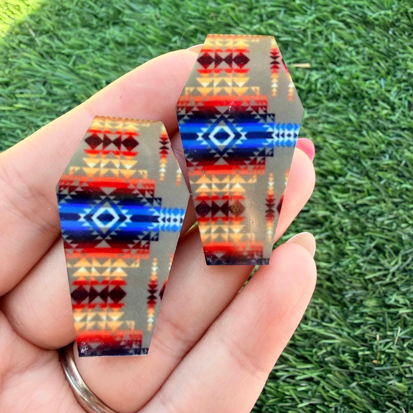 Coffin Customized Acrylic Cabochon