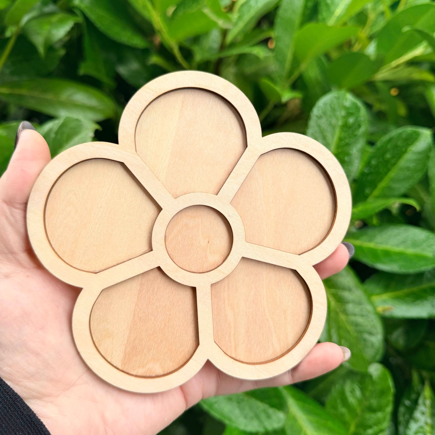 Floral Mini Wood Bead Board