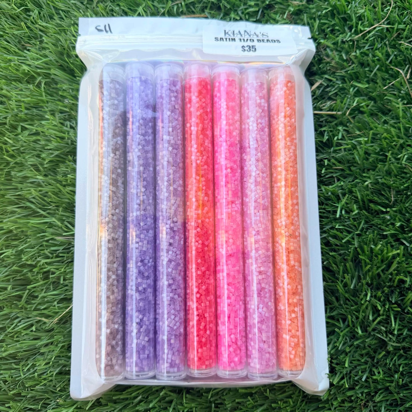 Satin 11/0 Seed Bead Set #12