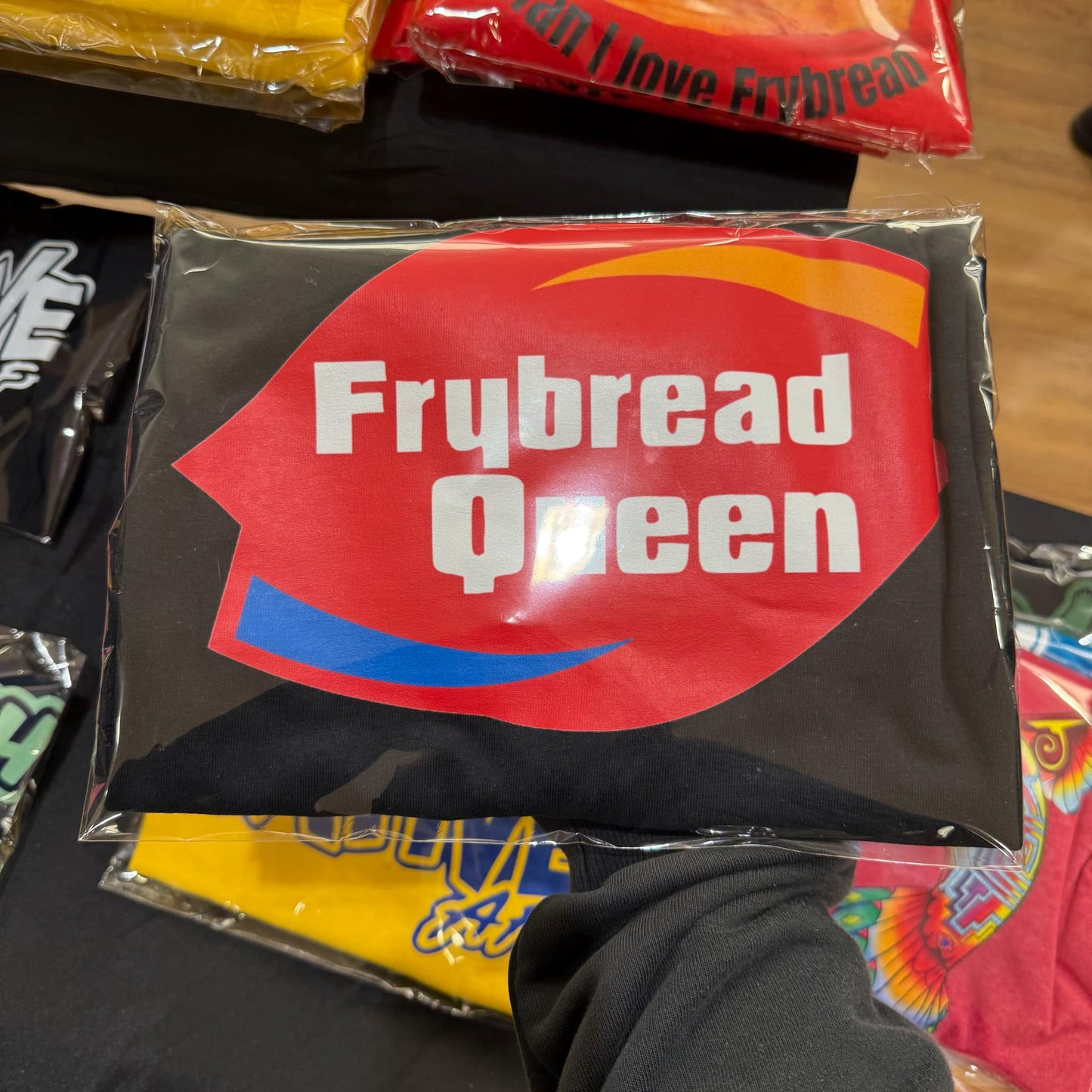 Frybread Queen Black XL Shirt