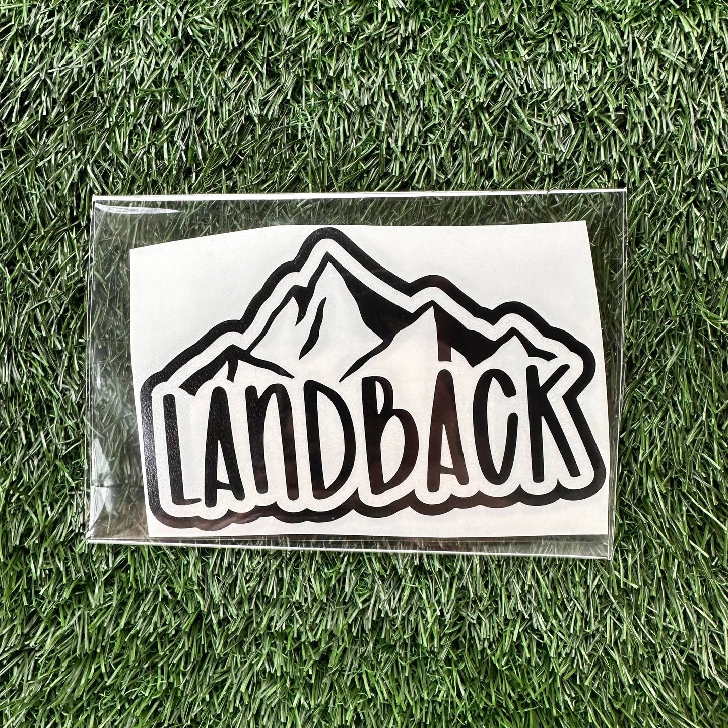 Land Back Decal