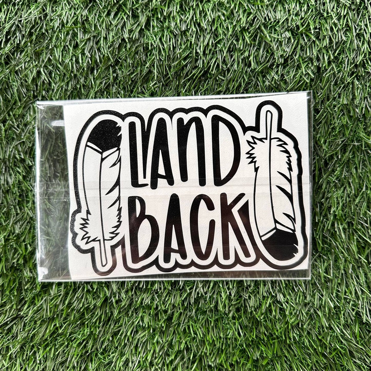Land Back Decal