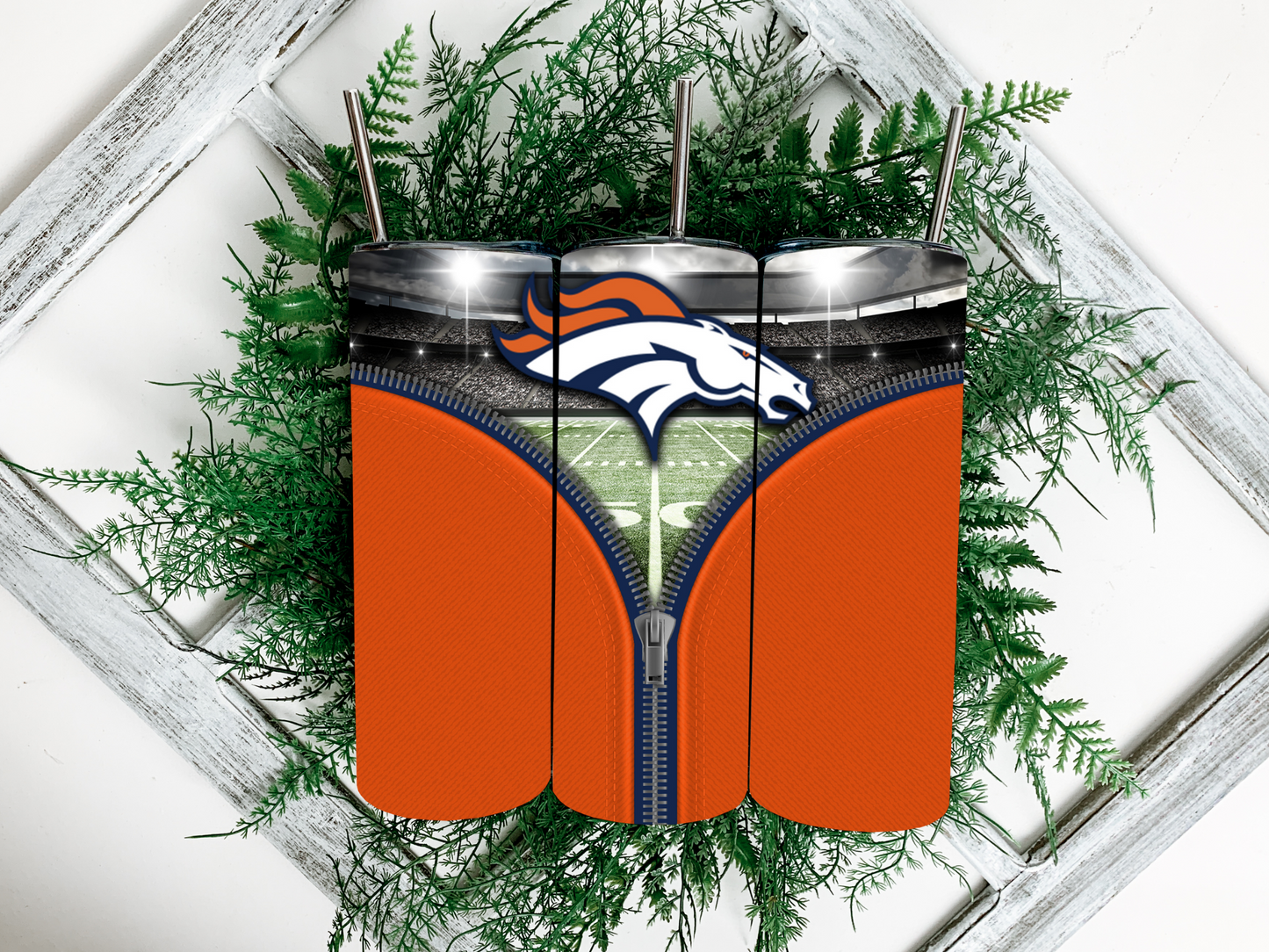 Zipper Football Tumbler