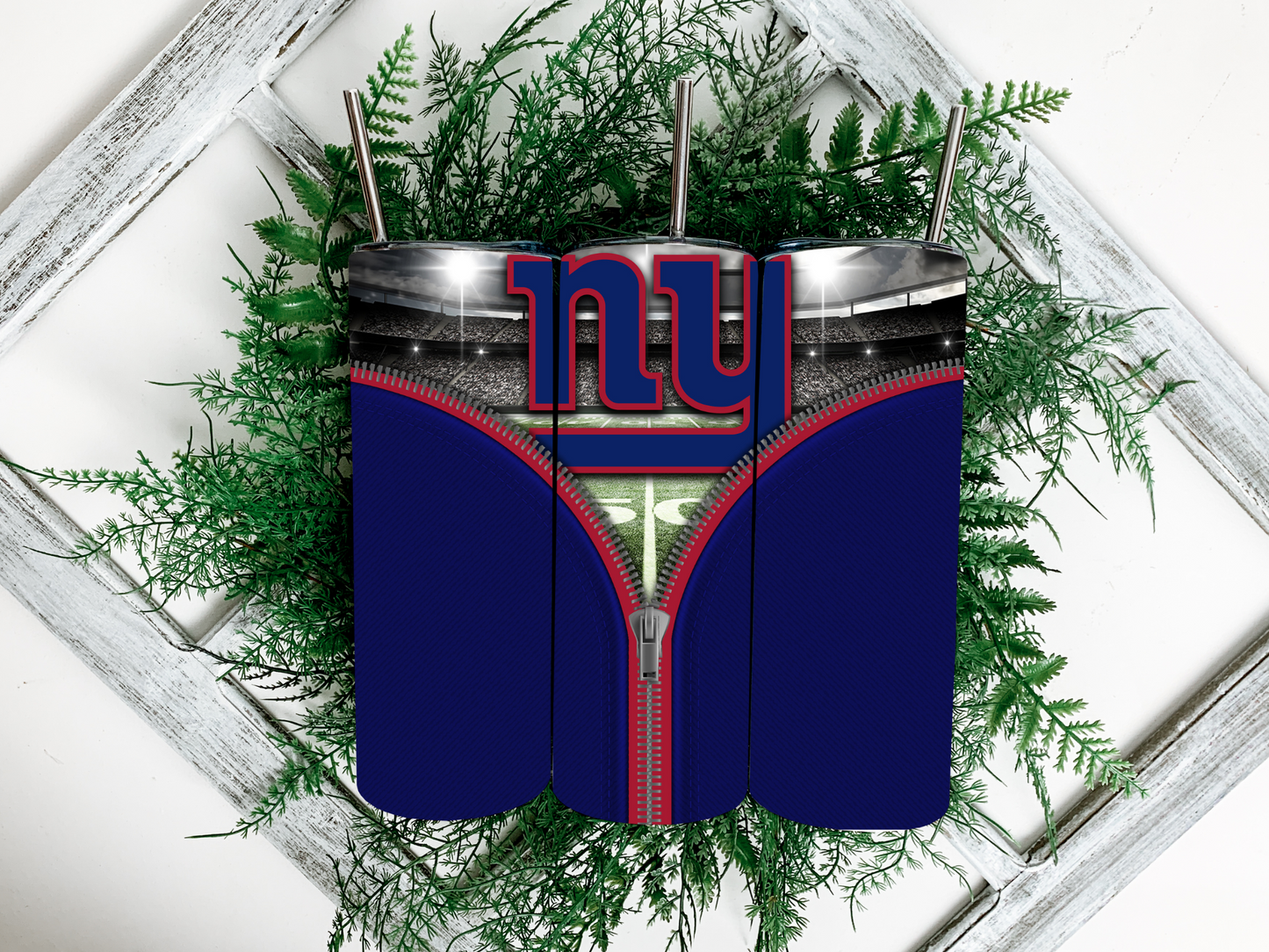 Zipper Football Tumbler