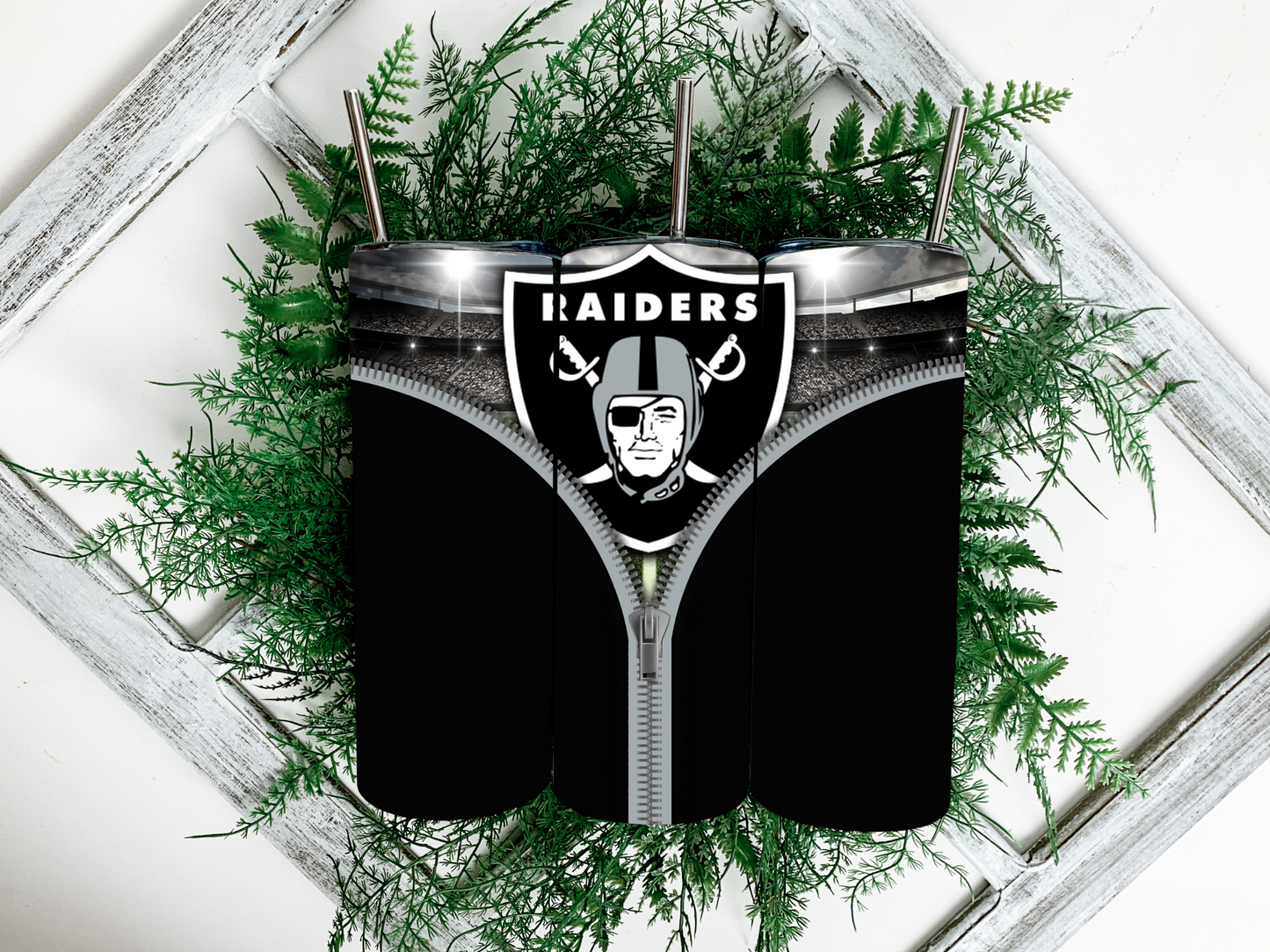 Zipper Football Tumbler
