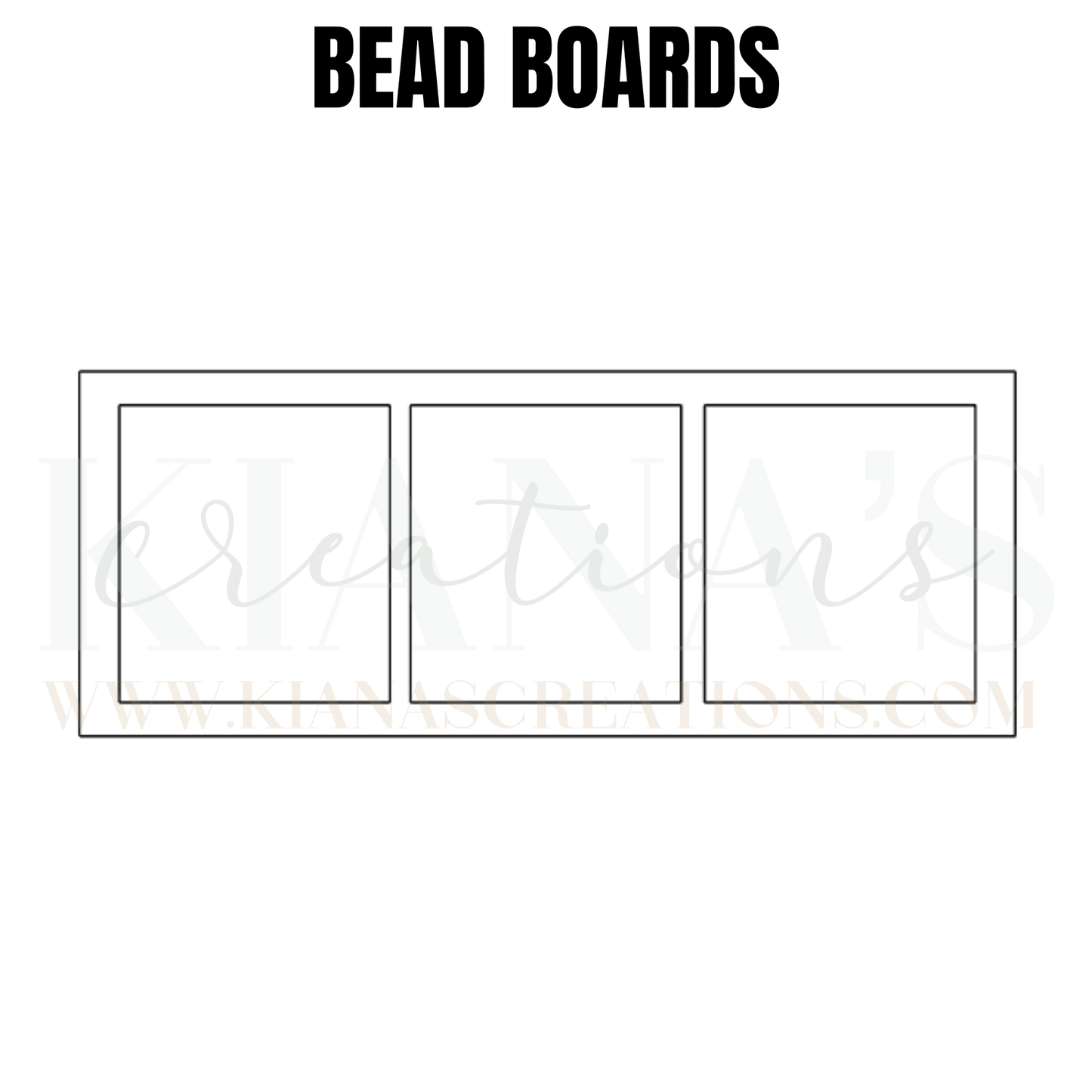 Rectangle Bead Board