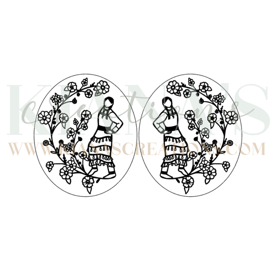 Jingle Dancer Cabochon - You choose the color!