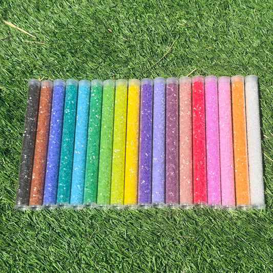11/0 Jelly/Jade Delica Beads 18 color Set