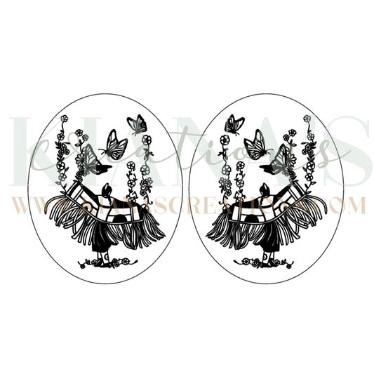 Shawl Dancer Cabochon - You choose the color!
