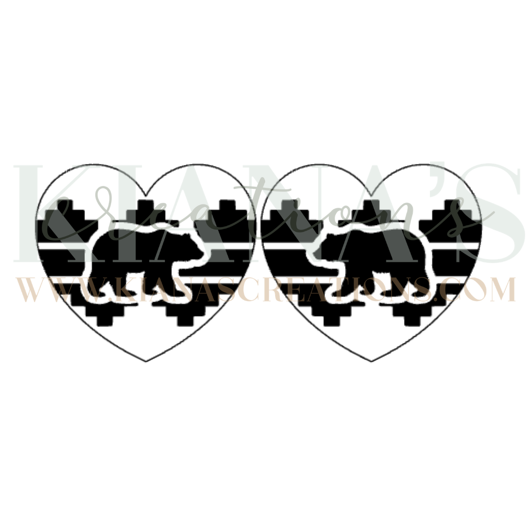 Bear Cabochon - You choose the color!