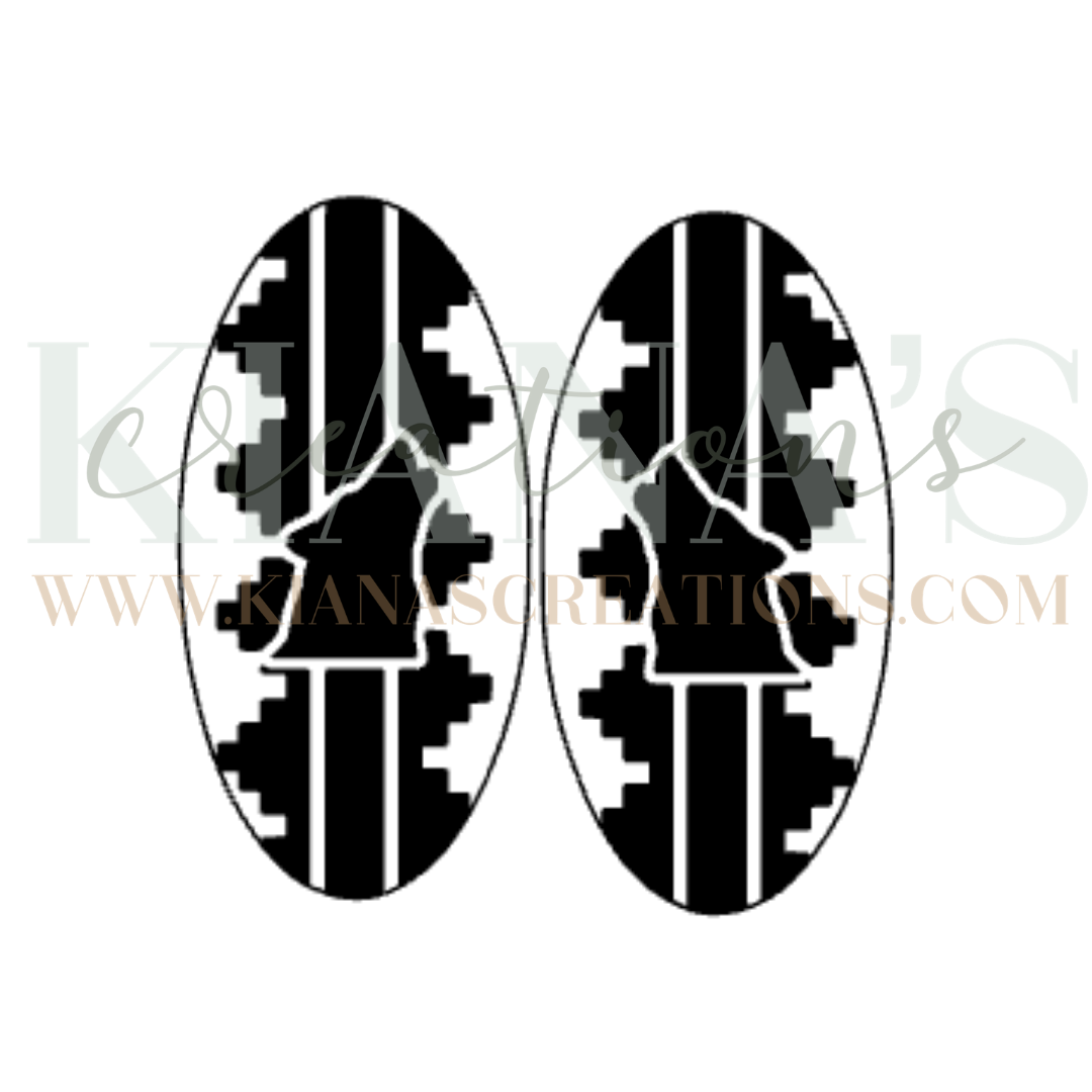 Wolf Cabochon - You choose the color!
