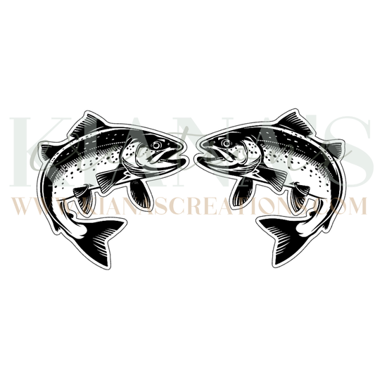 Salmon Wood Cabochon