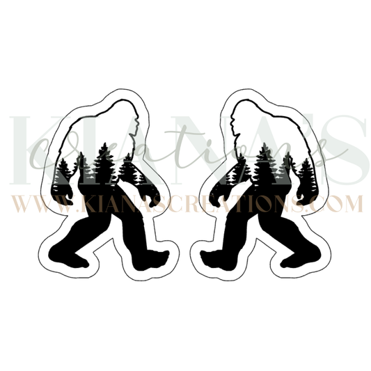 Big Foot Acrylic Cabochon- Choose your color acrylic!