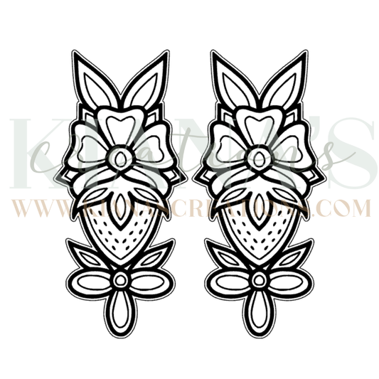 Strawberry Wood Cabochon