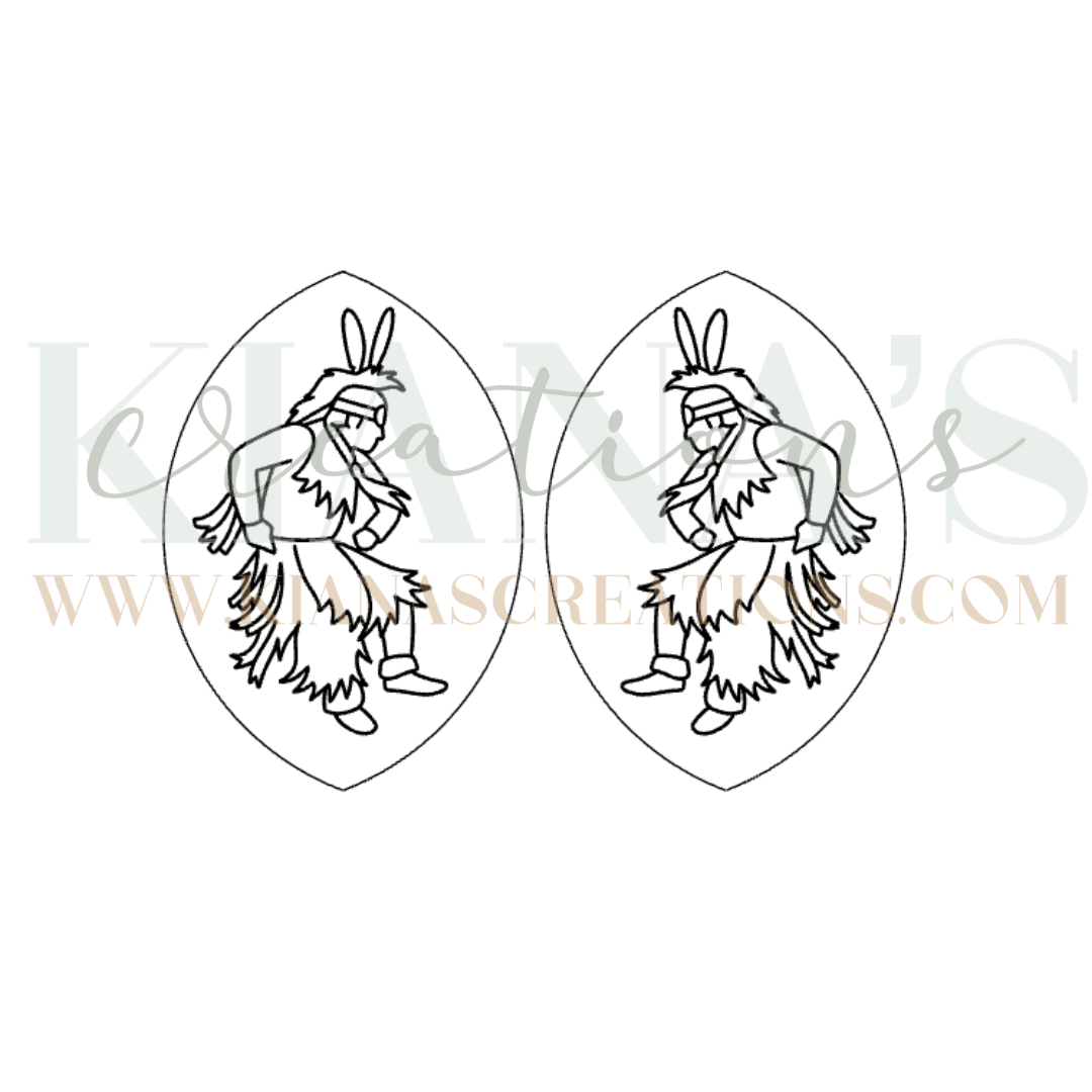 Men Dancer Cabochon - You choose the color!
