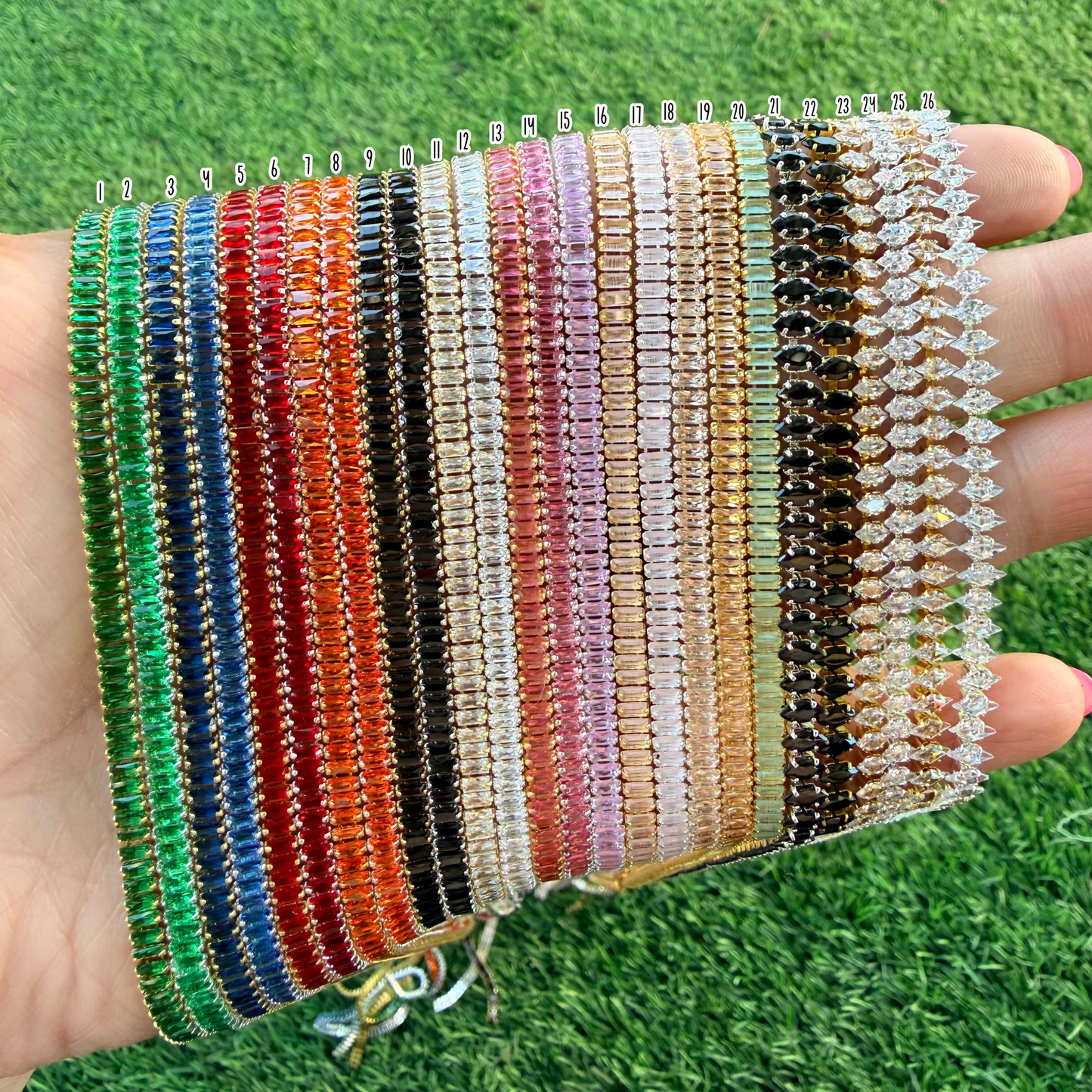 Baguette and Diamond Banding