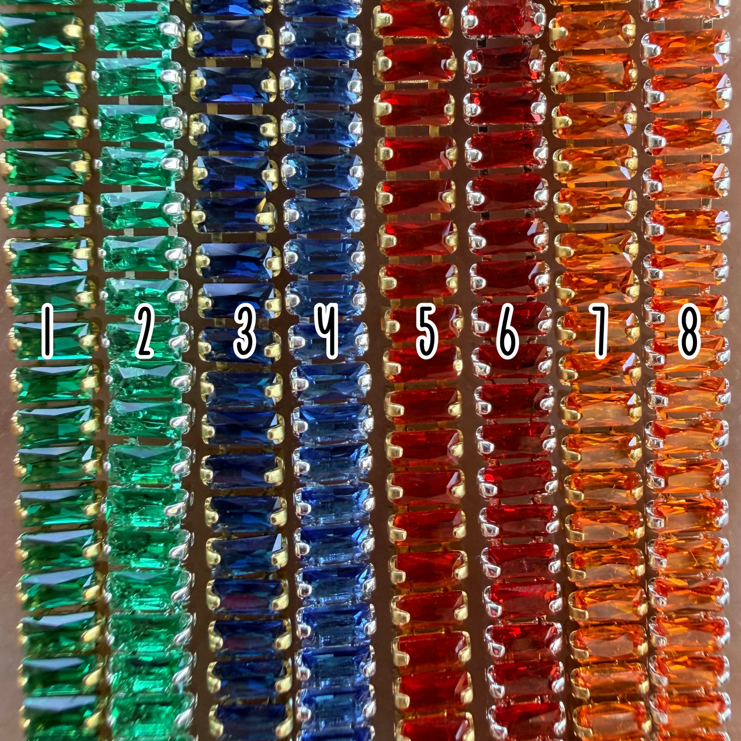 Baguette and Diamond Banding