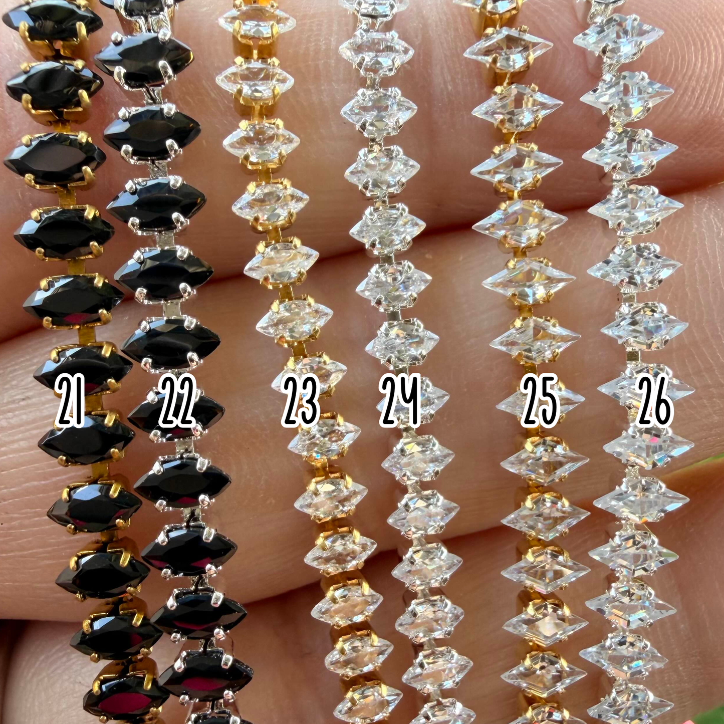 Baguette and Diamond Banding