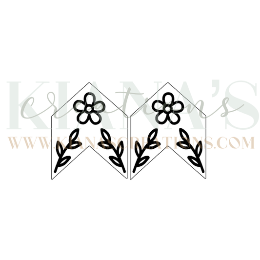 Floral Cabochon - You choose the color!