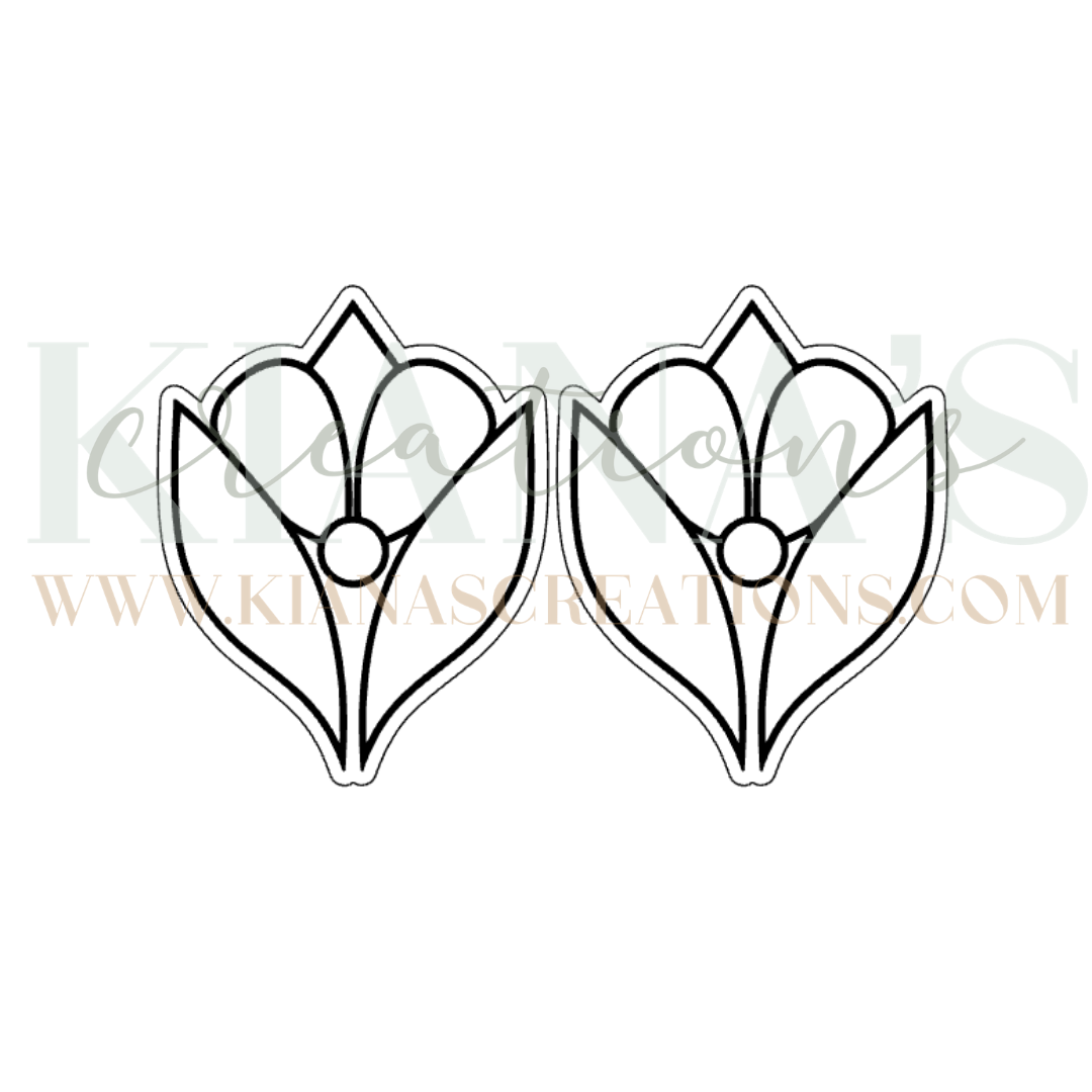 Floral Cabochon - You choose the color!