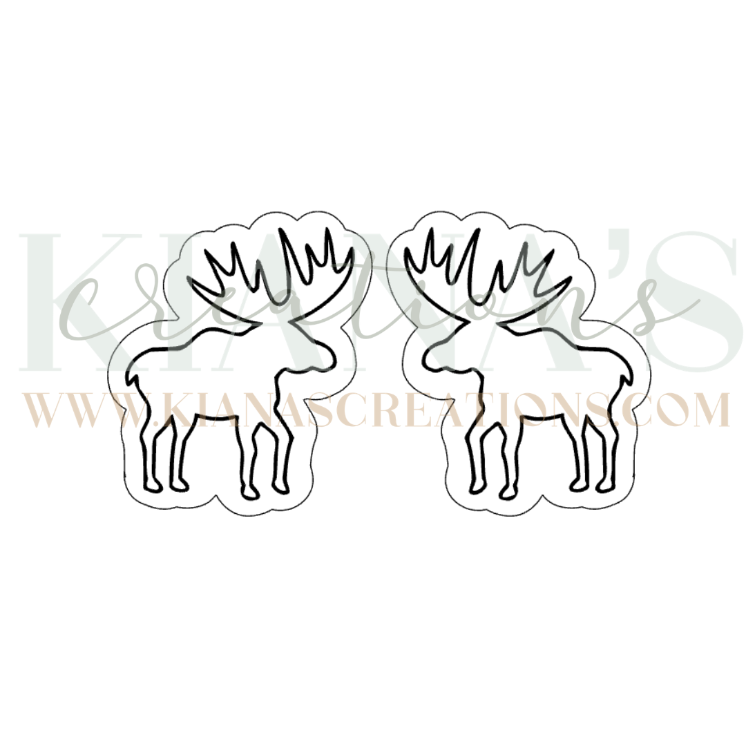 Moose Cabochon - You choose the color!