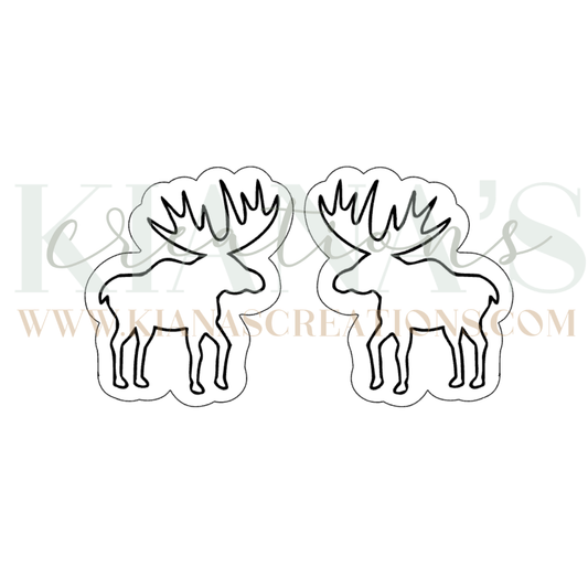 Moose Cabochon - You choose the color!