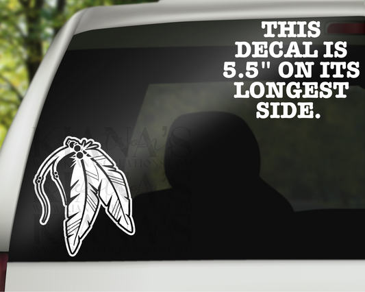 Feather Decal
