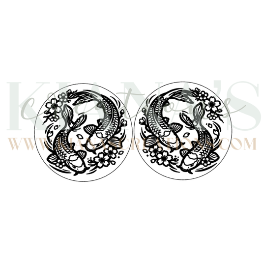 Koi Fish Cabochon - You choose the color!